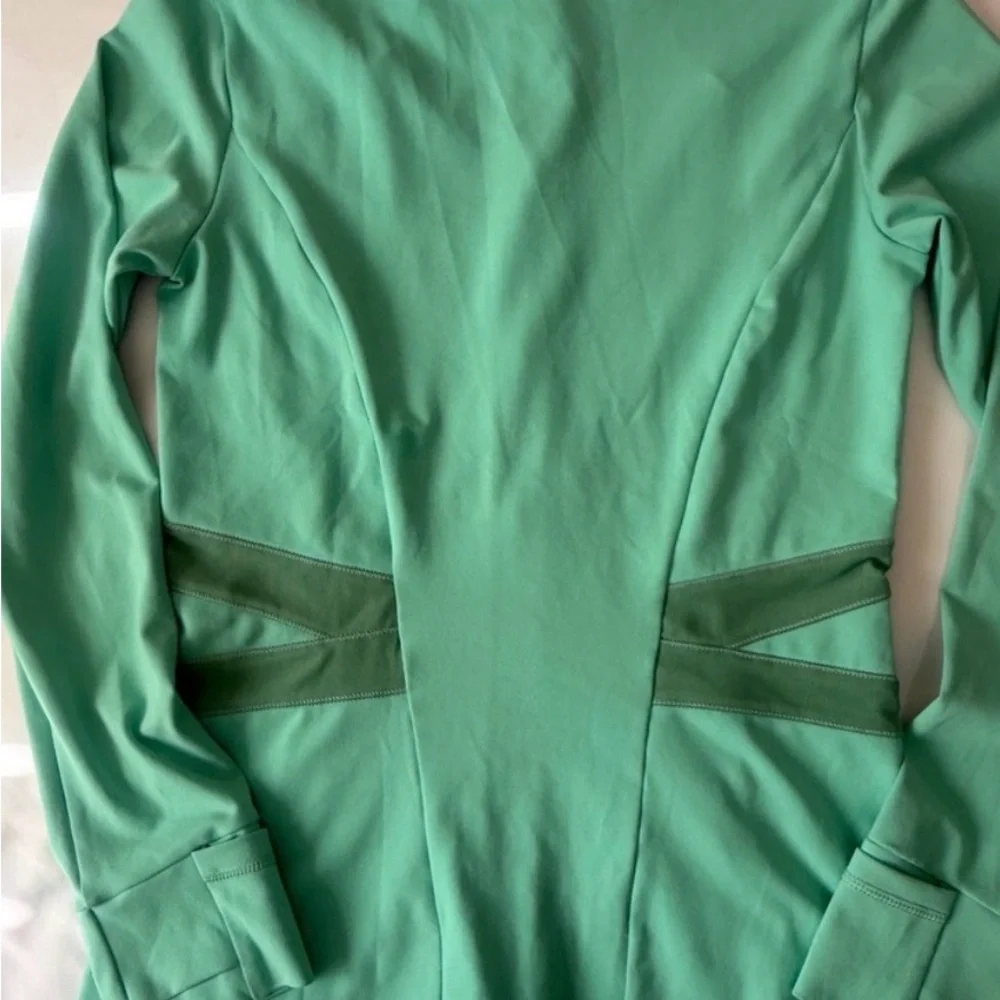 QUEENIEKE Women's Mint Green Zip-Front Active Jacket - Picture 2 of 9